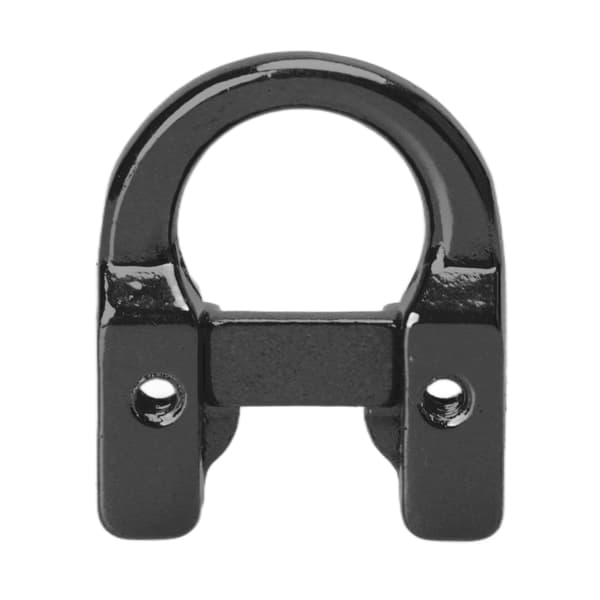 Metall D-ring for bueskyting, U-form, jakttilbehør, beskyttelse, svart