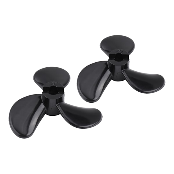 Fjernkontroll Båtpropeller 3 Blader Plast Tilbehørssett 1 Par