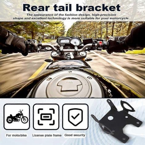 Nummerpladeholder med belysning til YAMAHA XSR155 motorcykel 2019 2020 2021 vej