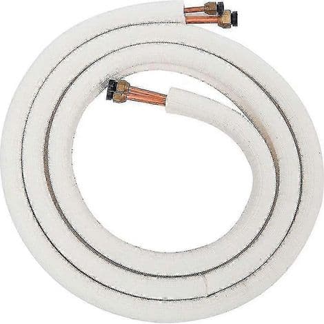 3 meter luftkonditioneringsrör, 1/4\" och 3/8\" isolerad koppartråd, R-yvan Edition 0617 luftkonditioneringsdelar