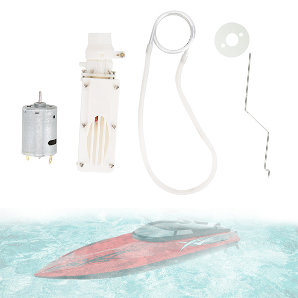 Vattenjetpump Propellermotor 380 RC Båttillbehör Vit 6-12V