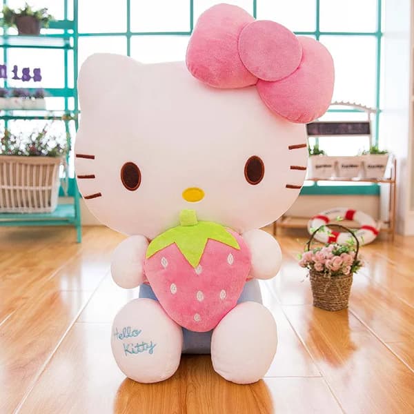 Suloiset Hello Kitty -pehmolelut, anime-pehmolelut, söpöt nuket