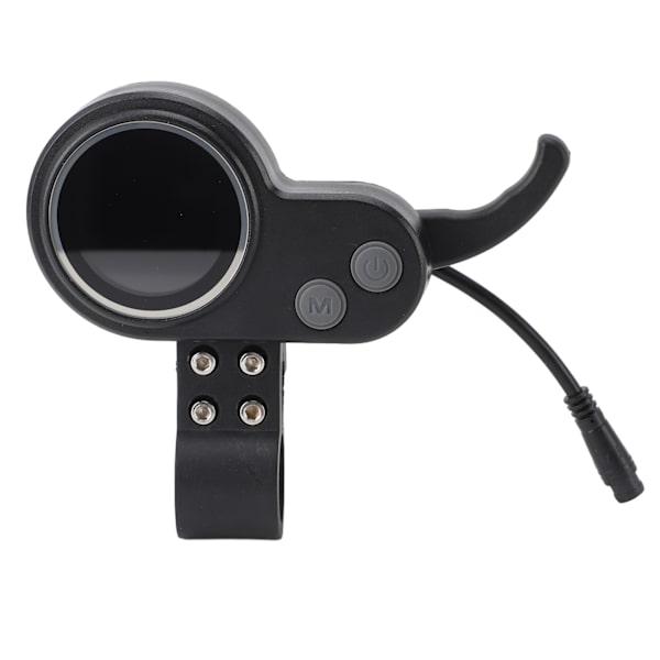 Farverigt LCD-display til elektrisk scooter 36-60V 6-benet vandtæt ABS-panel