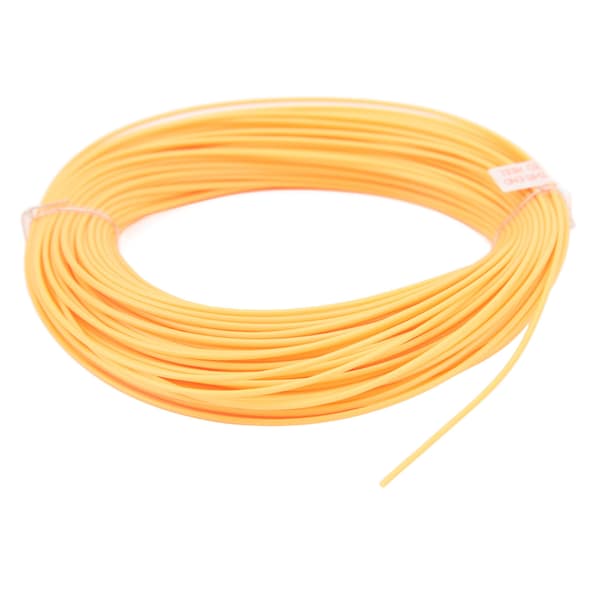 Perhosiima 30,5M 100FT Oranssi Kelluva PVC-pinnoitettu Nylon Kalastustarvikkeet