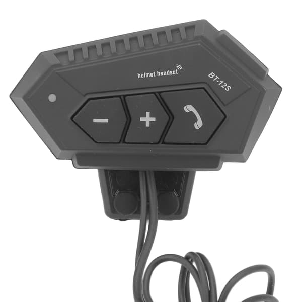 Bluetooth-headset för motorcykelhjälm, 2000mAh, vattentät IPX6 med anti-interferens