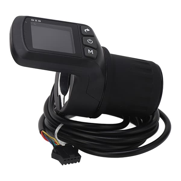 Elektrisk Cykel LCD Display Kit med Halvt Styr, 5-polet Ledning, 24V-60V Spænding, ABS