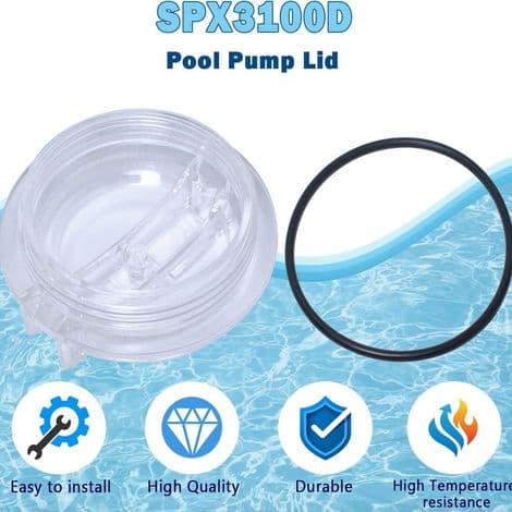 Filterkåpa för Hayward Super IID poolpump spx3100d ersättningstillbehör