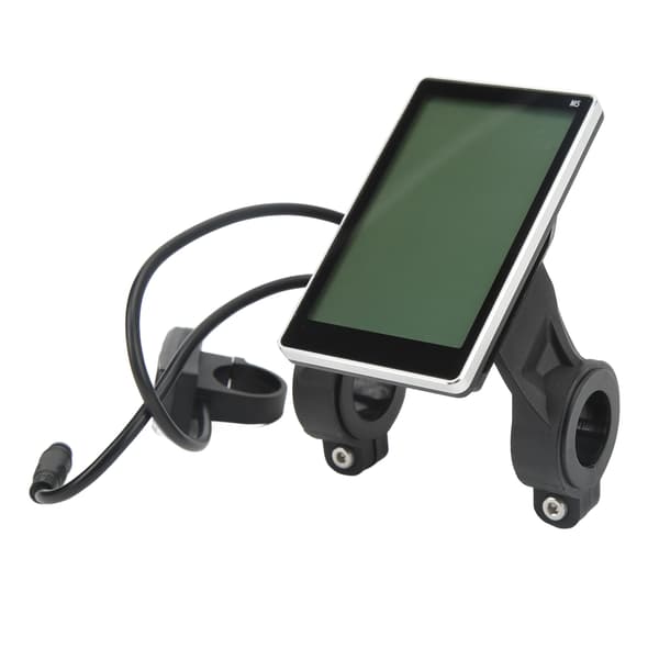 LCD-display til elcykel og scooter M5-panel med stik, vandtæt, holdbar ABS