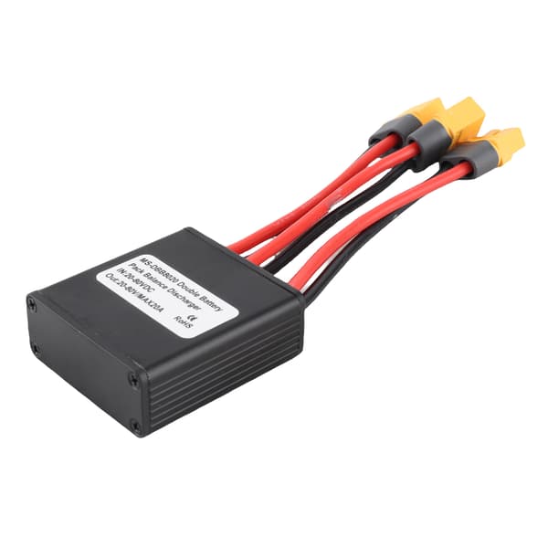 XT60 Dobbelt Batteri Afladningskonverter Parallel Modul Adapter 20-80V til 250-3000W Motor
