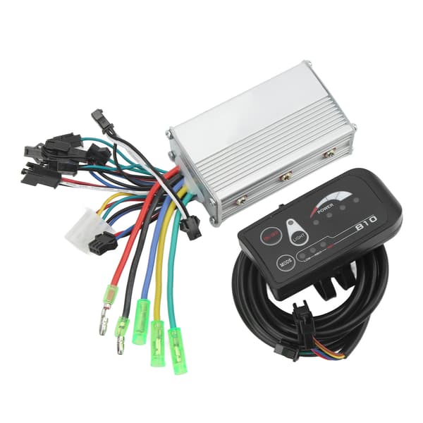 24V 250W 350W Børsteløs Motorcontroller med LED-panel til Cykler og El-løbehjul