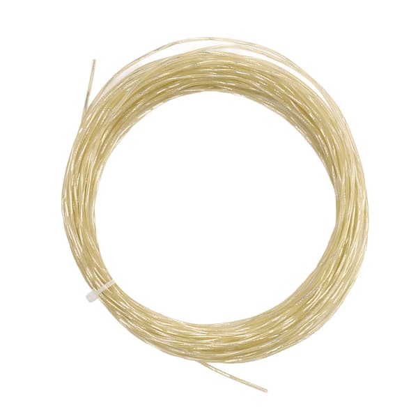 Erstatning Beige 12,2m 1,30mm Titanium Nylon Elastisk Tennisketcherstreng