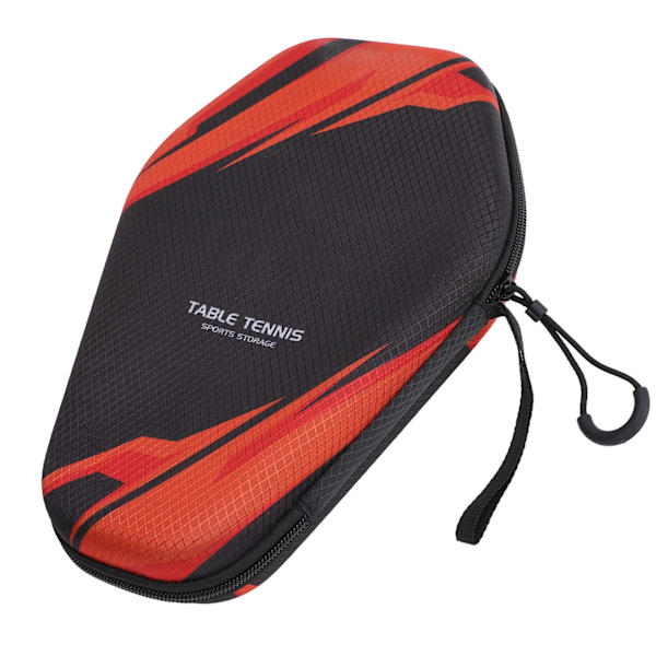 Vanntett bordtennisracketfutteral, rommer 2 racketer, støtsikker EVA-design