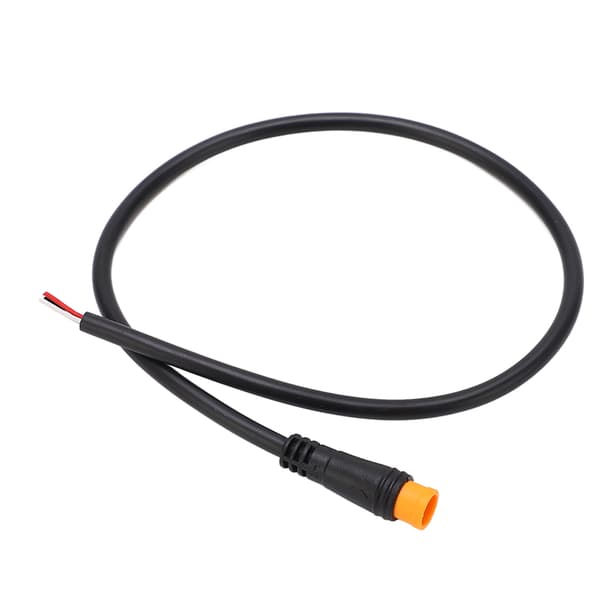 Elcykelförlängningskabel, 3 kärnor, koppar, PVC, gas-/bromssensor, IP65, 200V AC