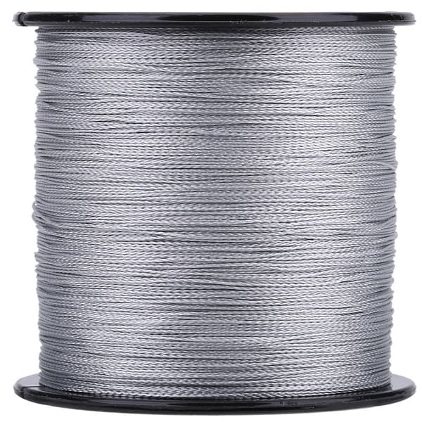 PE Multifilament Fiskelina 4 Trådar Superresistent 300m Grå (1.5)