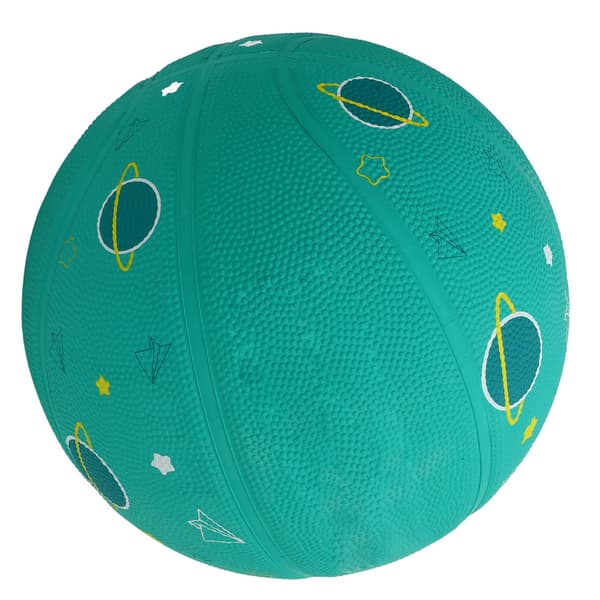 Gummibasketboll för barn, storlek 5, hög elasticitet, nötningsbeständig, härlig tecknad design