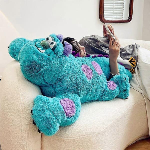 Sullivan blå plyschkudde från Monsters University, 70 cm