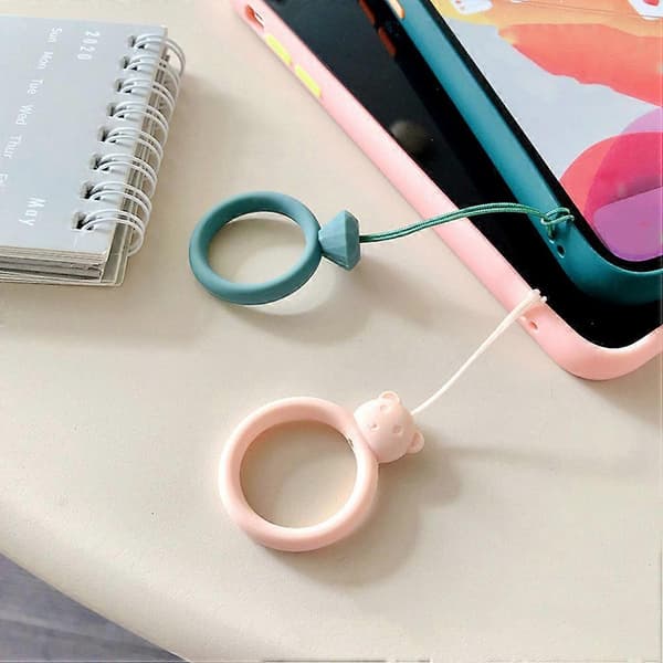 Telefonringband, 10-pack silikonringband