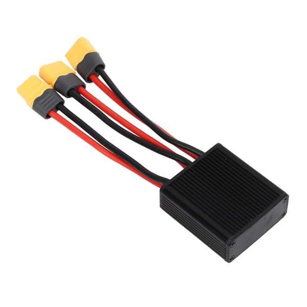 Dubbel batteriurladdningsomvandlare för elcyklar, parallellmodul 20V-72V 20A-adapter XT60