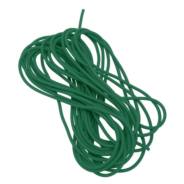 Elastisk latexreb 2,1 mm 5 m til tennistræning udendørs sport grøn