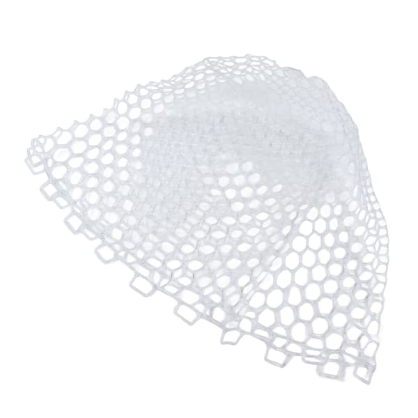 Myk gummi-mesh fluefiskehåv for ørretfangst og utsetting 32cm