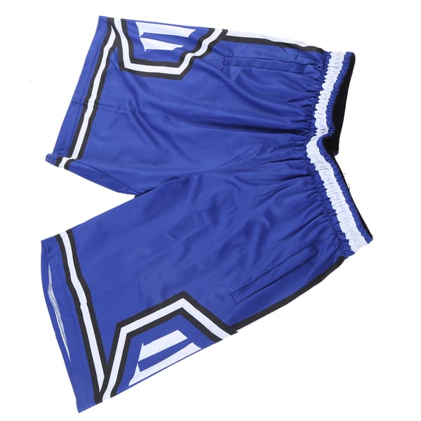 Snabbtorkande träningsshorts för män, blå, XL