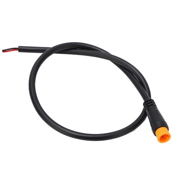 Elcykelförlängningskabel, 3 kärnor, koppar, PVC, gas-/bromssensor, IP65, 200V AC