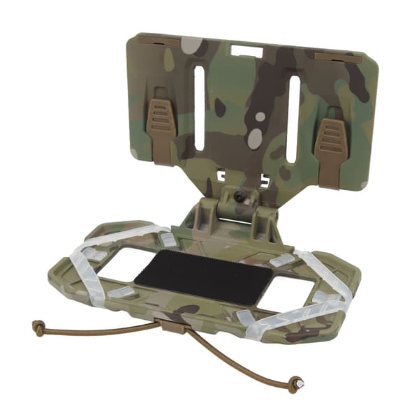 Multifunktionel foldbar vest mobiltelefonholder med bærbar MOLLE navigationsplade