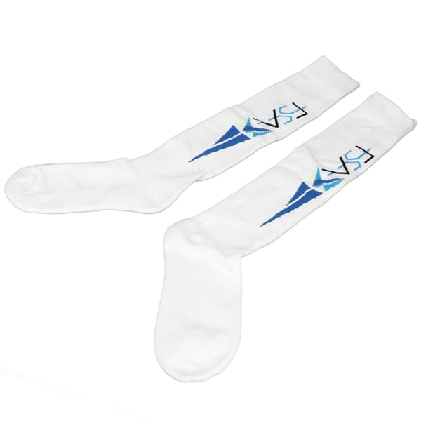 Unisex Fäktsockor, Kammad Bomull, Svettavledande, Andningsbara, Elastiska, Halkfria