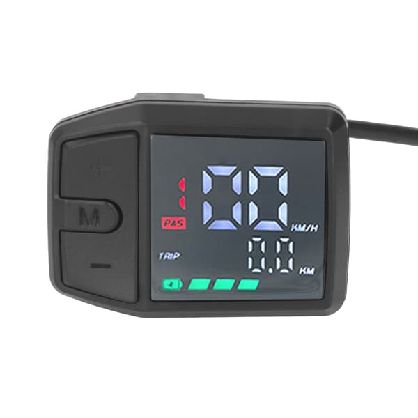 Vandtæt Multifunktionel LCD-skærm til BAFANG BBS01 BBS02 BBSHD Elcykel Kontrolpanel
