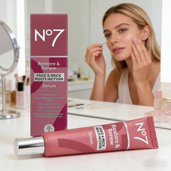 1-3 flaskor No.7 Revitalizing Repairing Ansikts-, Hals- och Multi-Effekt Anti-Aging Serum (50 ml vardera) red 2