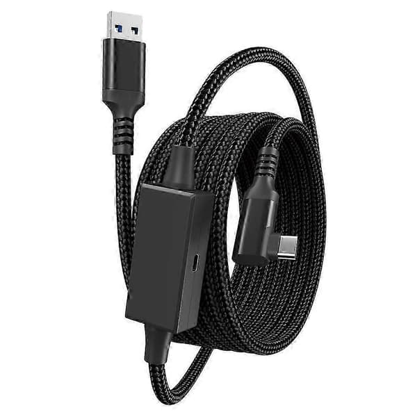 5m USB-Type-C PC-yhteys suoratoisto pikalatauskaapeli Meta Quest 3/Pico 4 VR:lle