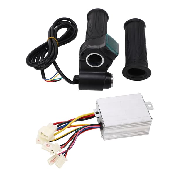 Elcykel Motor Controller Kit 48V 350W Strømdisplay med Beskyttelse og Gas til Gør-det-selv