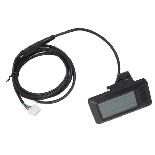 LCD Speedometer til El-cykler 24V 36V 48V 5-bens Stik Vandtæt KT Controller