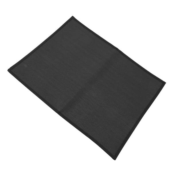 Brandsäker glasfibermatta, värmebeständig, för utomhusgrillar och eldar, 105x60cm
