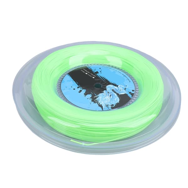 Polyester Tennisstreng 200m Rull Fluorescerende Grønn for Trening med Kontroll og Holdbarhet
