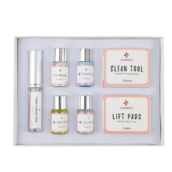 Øjenvippeløftesæt - Øjenvippeløft - Iconsign Transparent Keratin Perm Øjenvippesæt