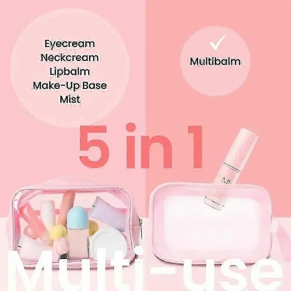 1-5x Anti-rynke Elastisk Multi-effekt Læbepomade Stift (9g) 5