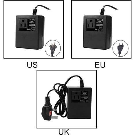 Intelligent og effektiv nedtrappingstransformator for hjemmebruk, 200W AC 220V til 110V, spenningsomformer, reiseadapter.
