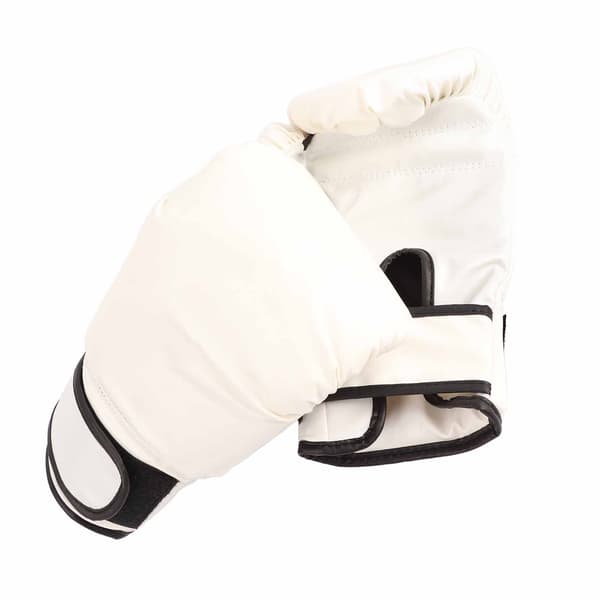 Professionelle Sanda Muay Thai Boksehandsker til voksne og børn til træning, 10 oz, hvid