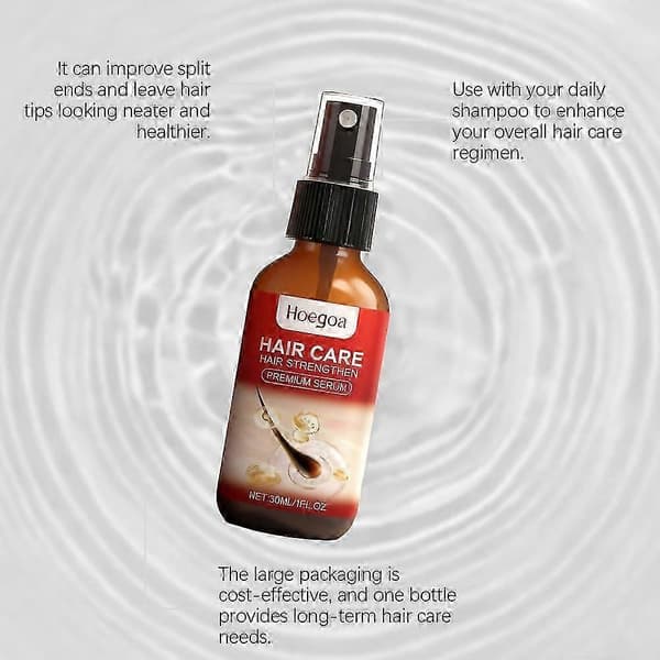 1-3X Hårvækstserumspray – Naturlig Hårvækstspray med Rosmarin og Ingefær 2pcs