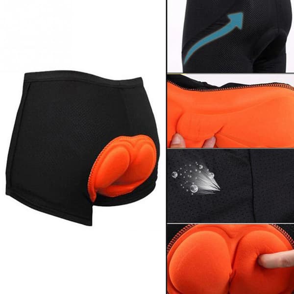 Komfortable, lette, åndbare, antimikrobielle skumpolstrede cykelshorts til mænd og kvinder.