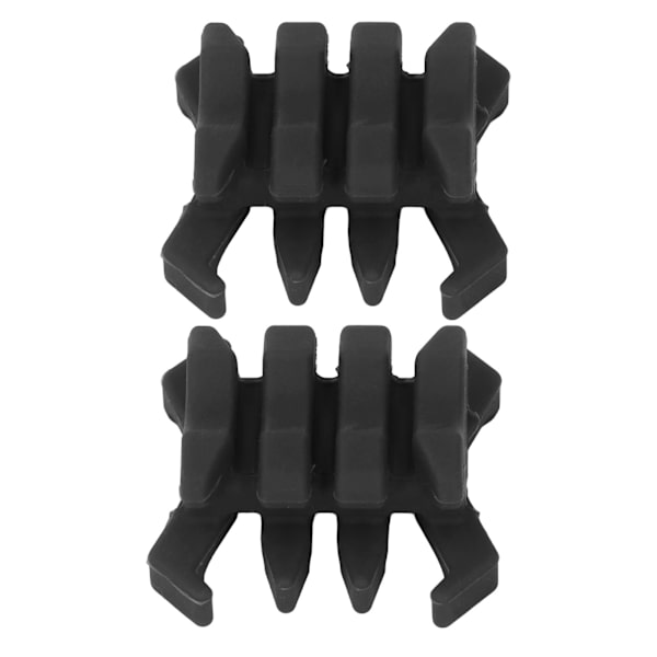 Gummikrabbeformet stabilisator til compoundbuer med delte lemmer - Sort