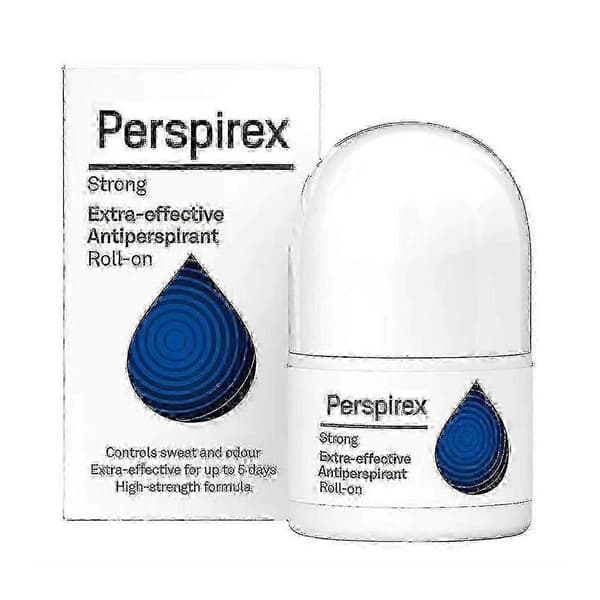 Perspirex 3X Roll-On Deodorant - Kraftfull, bekväm, originaldoft, kontroll av svettning utomhus