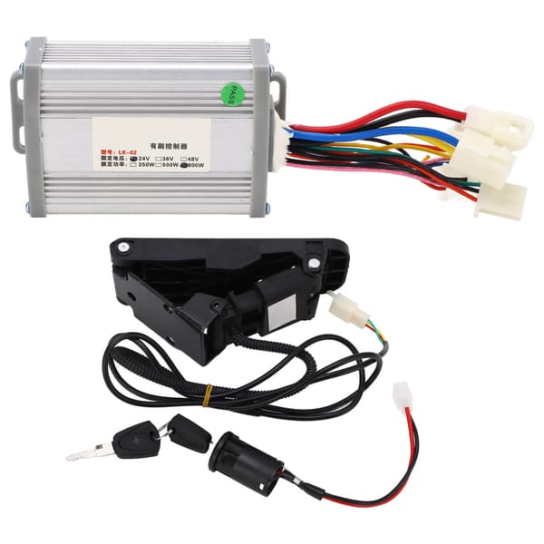 Controller Kit og Gaspedal til 24V 800W Elektrisk Trehjulet Cykel Konvertering - Elcykel