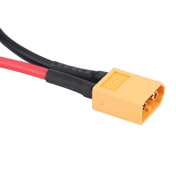 2 kpl/setti XT60-sarjan liitinsovitinkaapeli RC Lipo -akulle 1 naaras 2 urosta