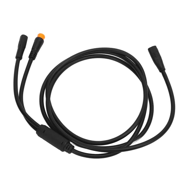 1T2 Y-Splitter forlængerkabel til elcykel centermotor M600 M500 G521 G520