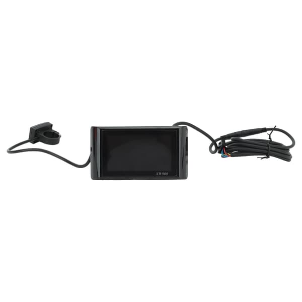 SW900 El-cykel Scooter LCD Display Kontrolpanel Hastighed 24V-60V Batteri