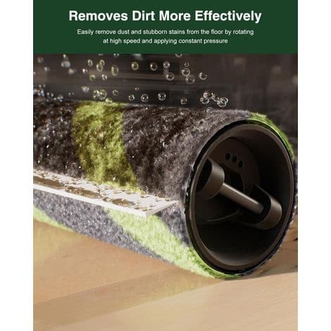 Sæt med 4 705 rullemoppepuder til iRobot Roomba Max 705 Combo/Max 706 Combo robotstøvsugere - Vaskbar mikrofiber - Reservedel