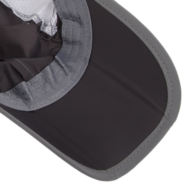 Sammenleggbar solhatt, unisex, solbeskyttelse, for utendørsaktiviteter, grå