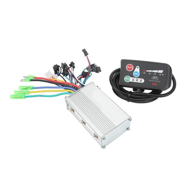 Borstlös elcykelkontrollsats 48V 250W 350W med LED-panel 880